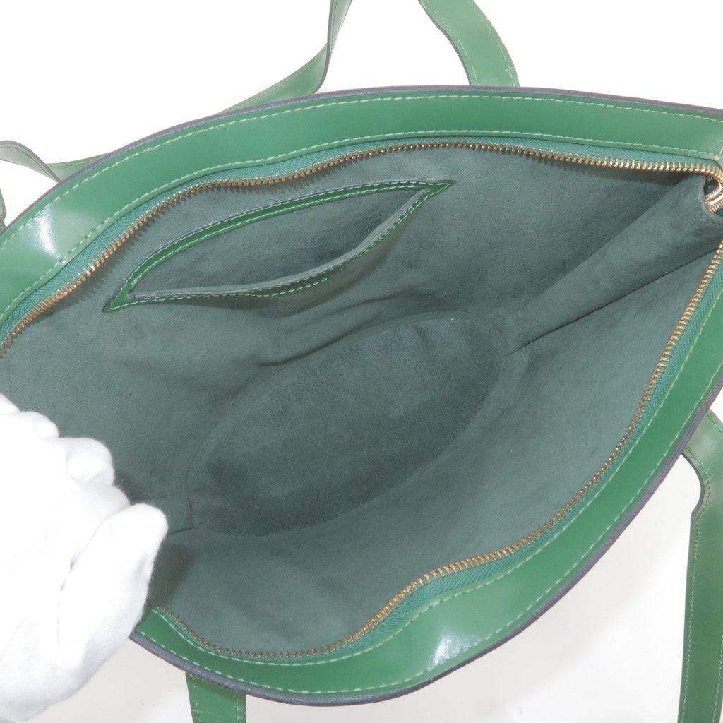 Louis Vuitton Epi Saint Jacques Shoulder Bag Borneo Green M52334