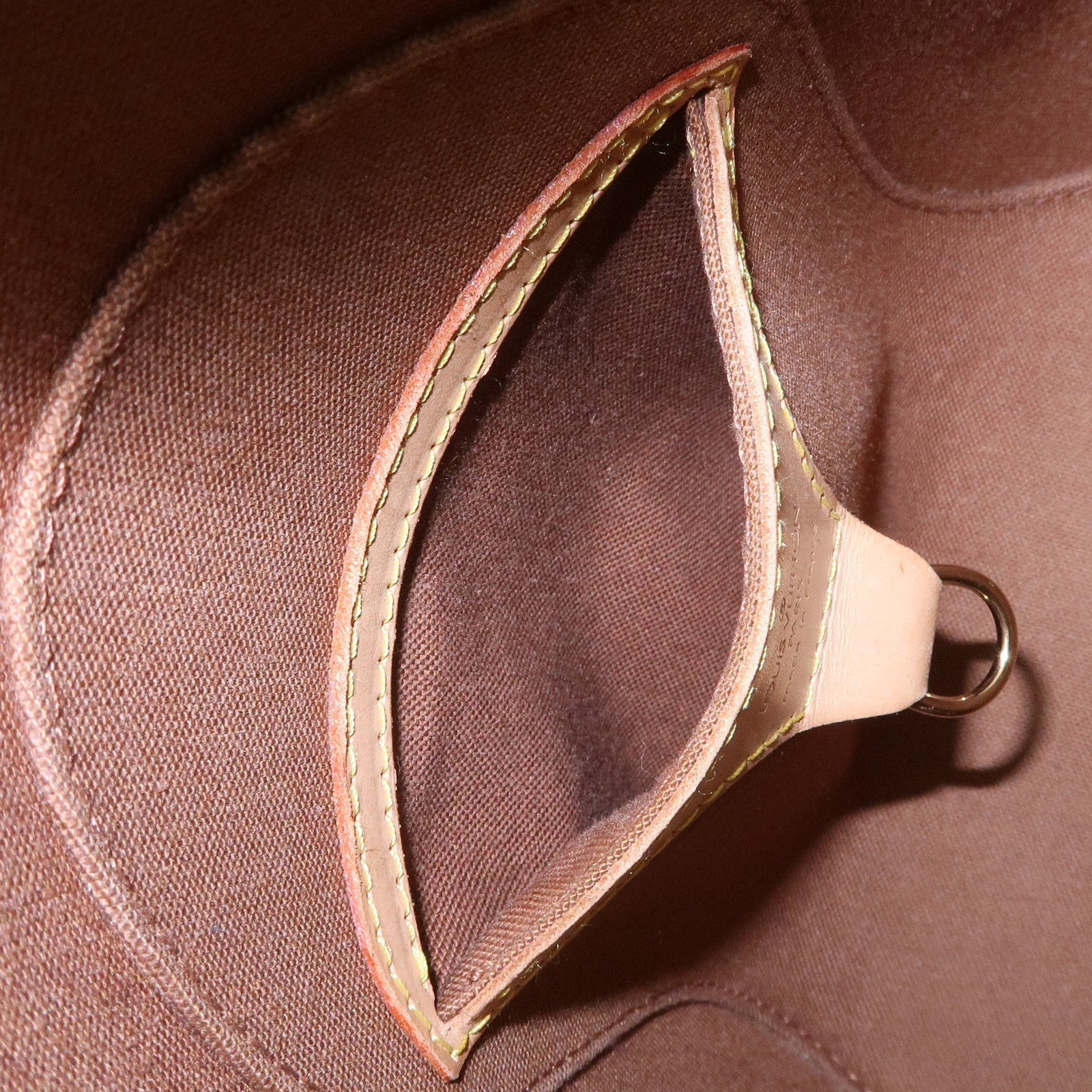 Louis Vuitton Monogram Ellipse PM Hand Bag Brown M51127