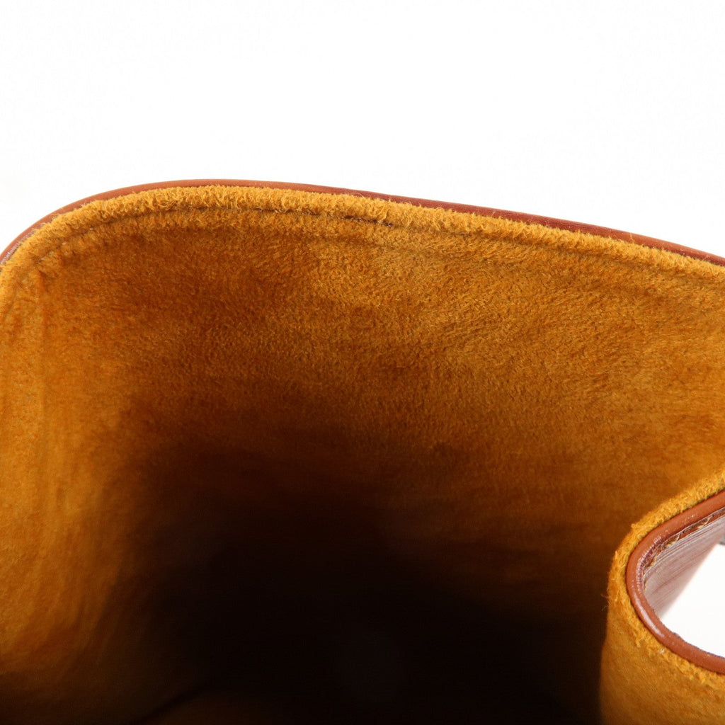 Louis Vuitton Epi Sac D'epaule PM Bucket Bag Kenya Brown M80203