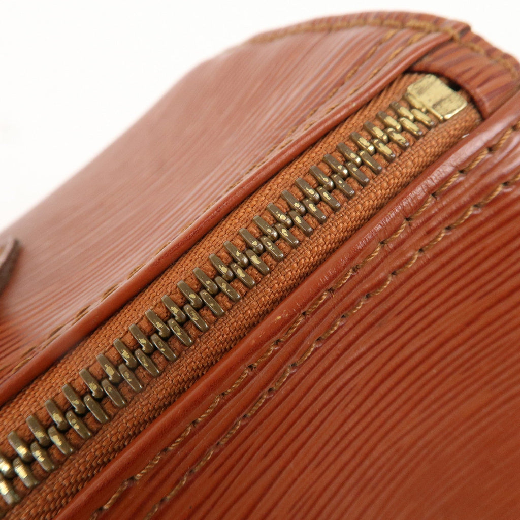AuthenticLouis Vuitton Epi Speedy 25 Hand Boston Bag Kenya Brown M43013
