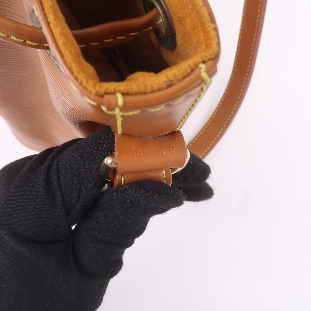 Louis Vuitton Epi Petit Noe Shoulder Bag Zipang Gold M44108