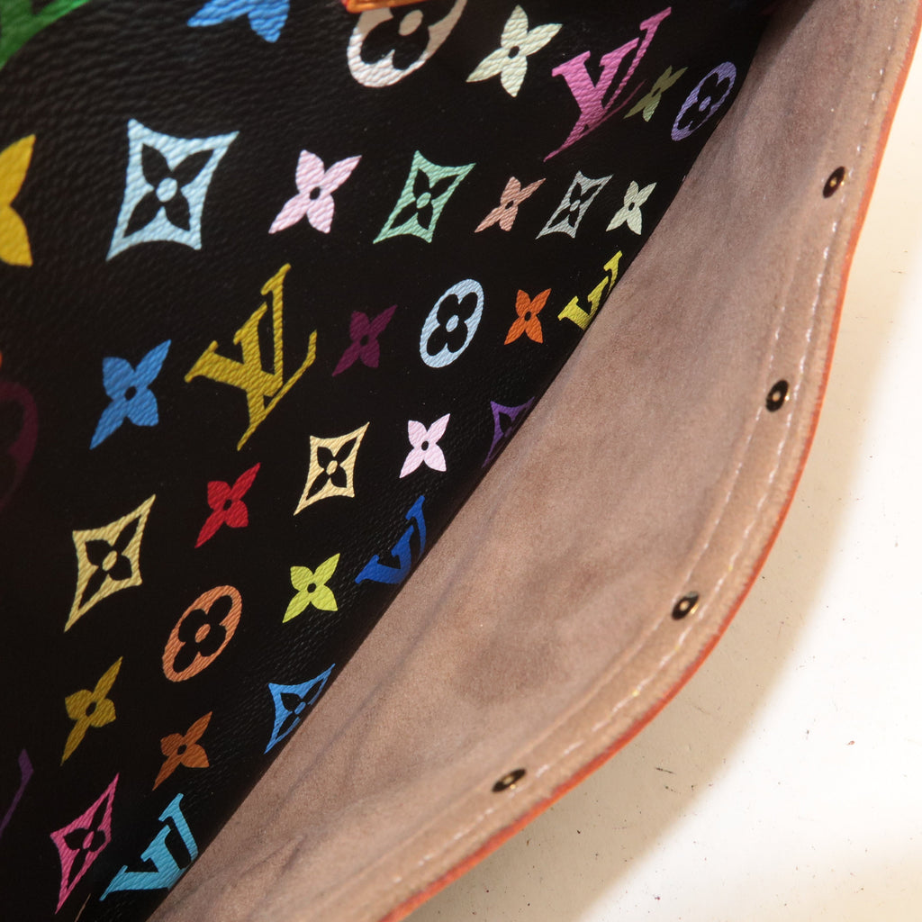Louis Vuitton Monogram Multi Color Trouville Hand Bag M92662