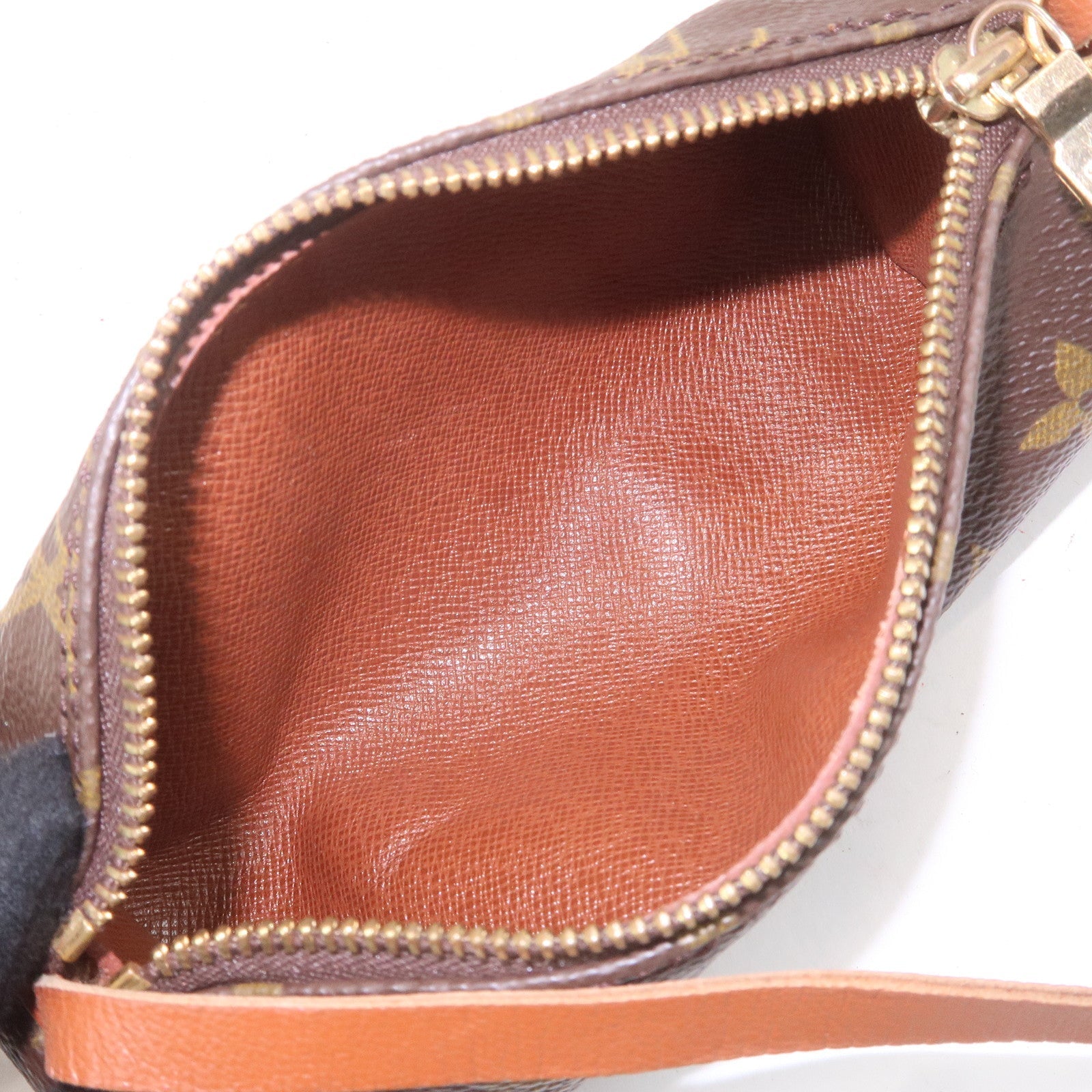 Louis Vuitton Set of 2 Monogram Pouch for Papillon Bag Brown