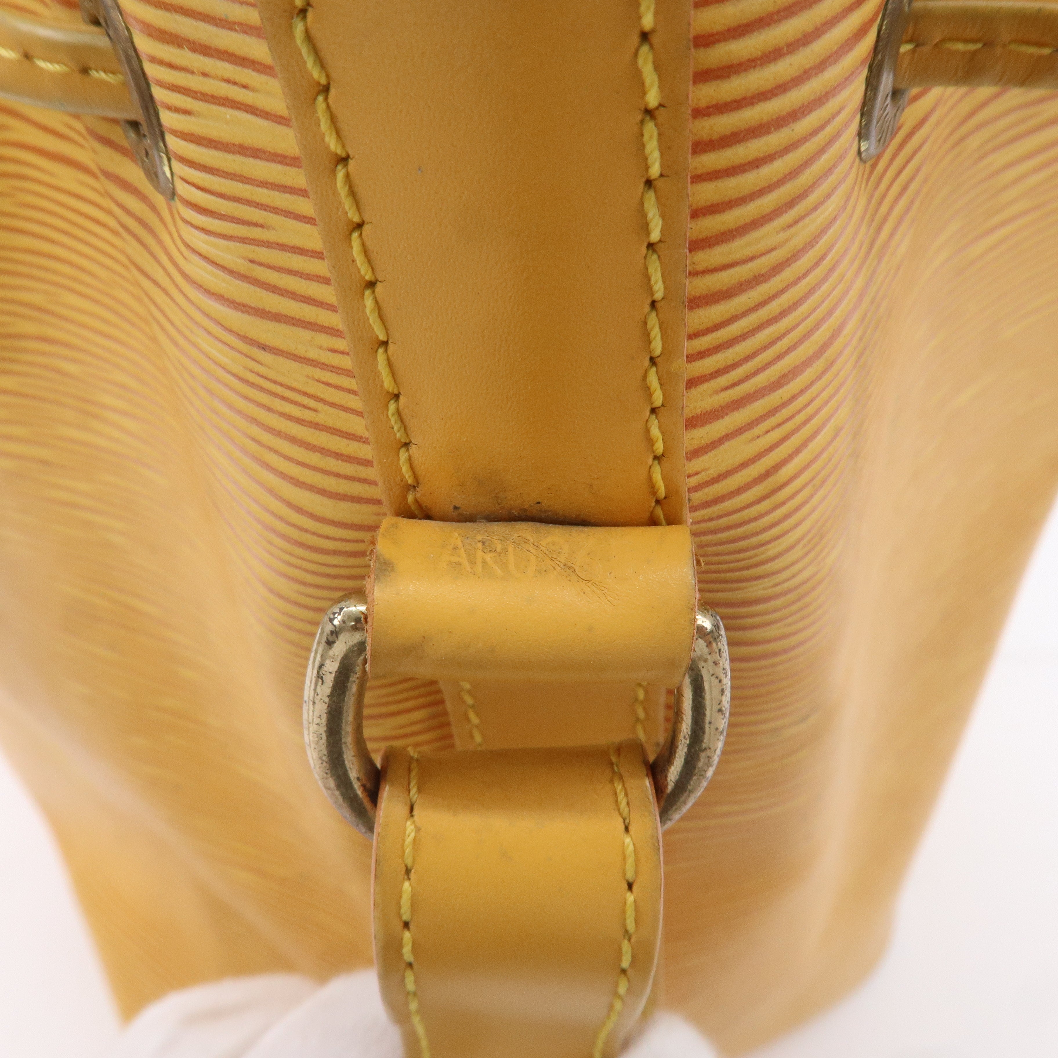 AuthenticLouis Vuitton Epi Petit Noe Shoulder Bag Tassili Yellow M44109