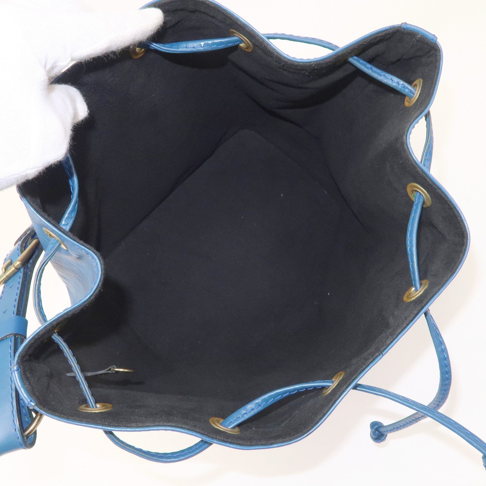 Louis Vuitton Epi Petit Noe Shoulder Bag Toledo Blue M44105