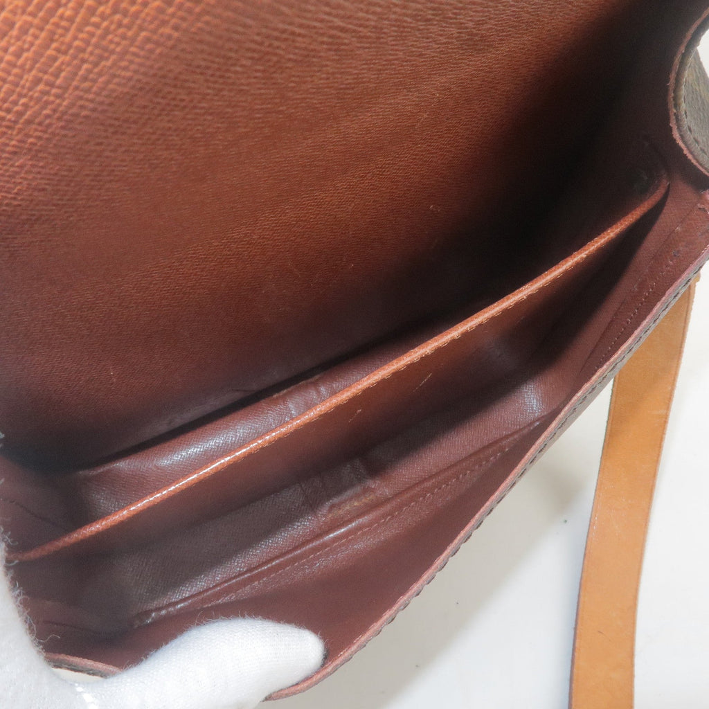 Louis Vuitton Monogram Cartouchiere 22 Shoulder Bag M51253