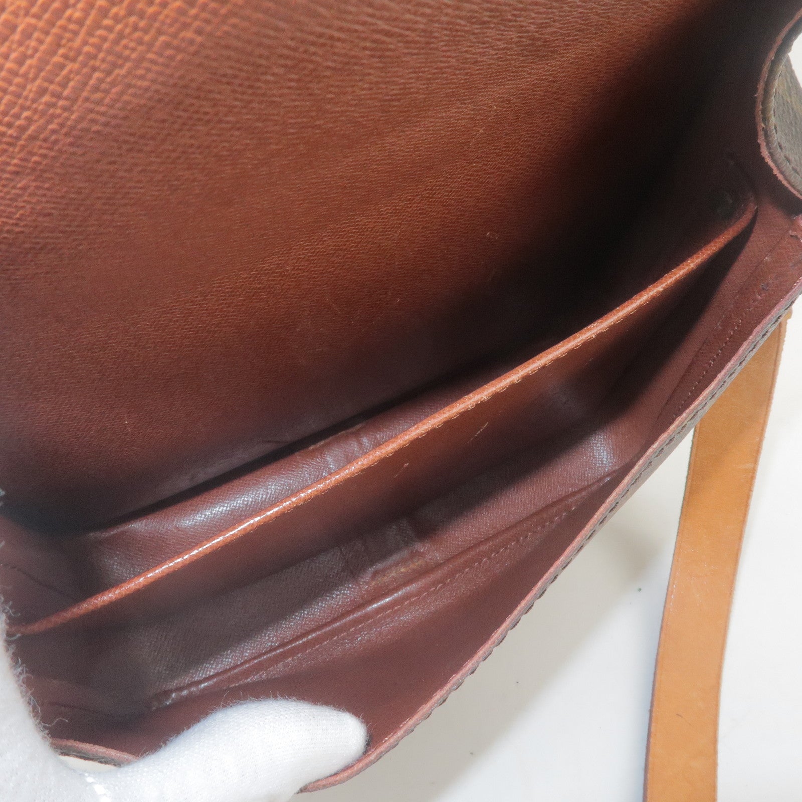 Louis Vuitton Monogram Cartouchiere 22 Shoulder Bag M51253