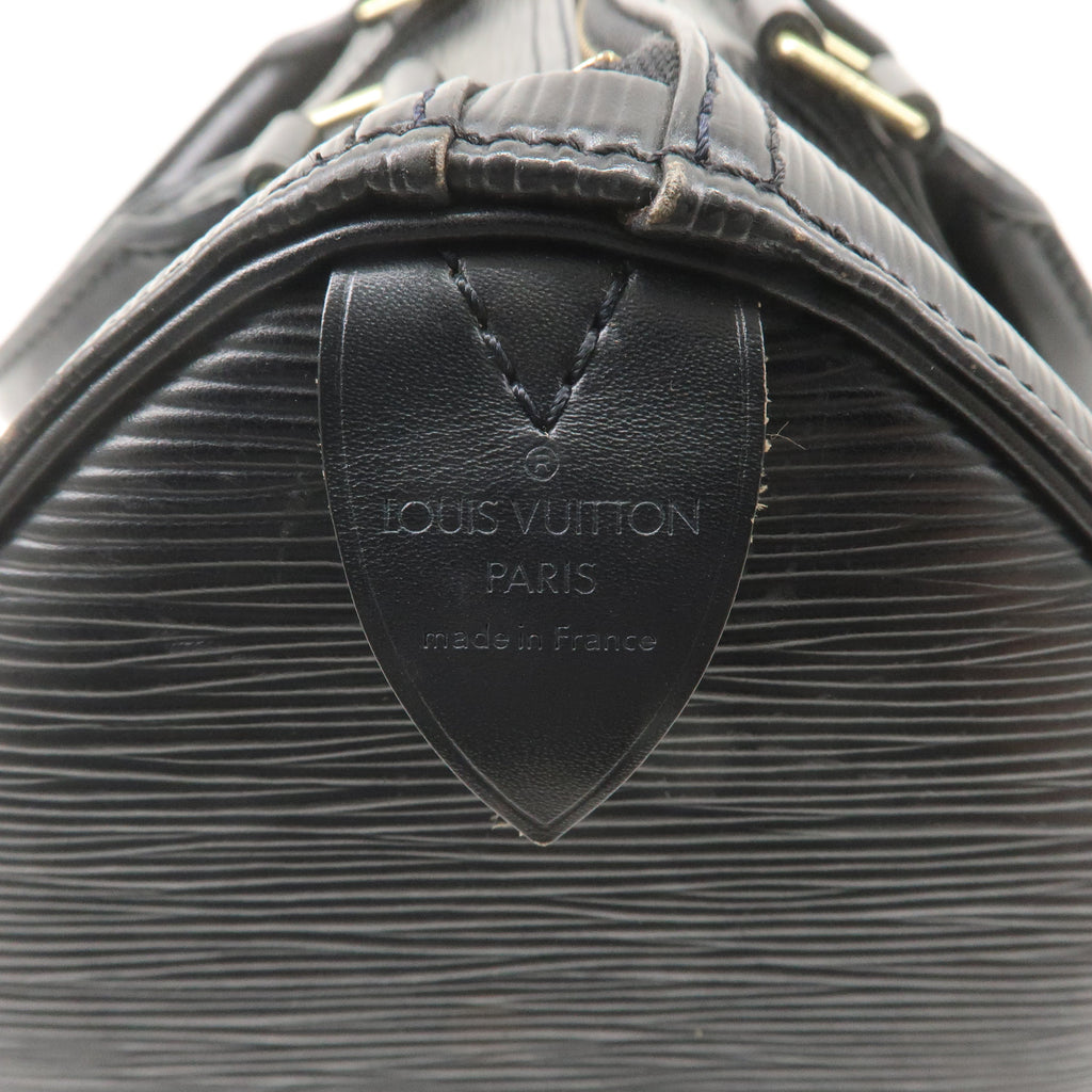 Louis Vuitton Epi Speedy 25 Boston Bag Hand Bag Noir Black M43012