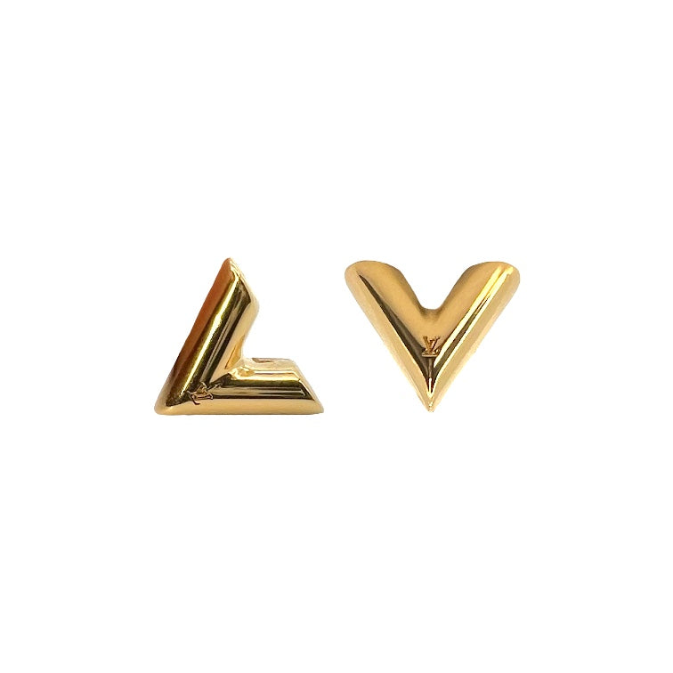 Louis Vuitton Essential V Stud Earrings