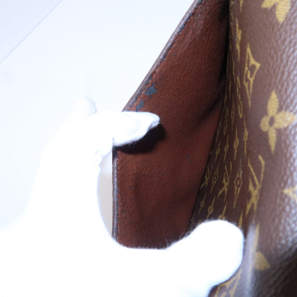 Louis Vuitton Monogram Saint Cloud GM Shoulder Bag Brown M51242