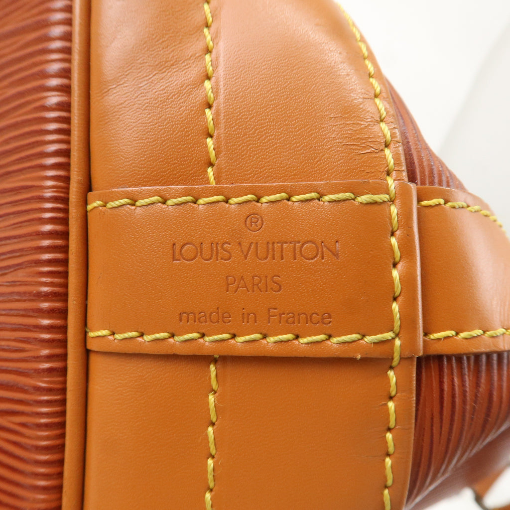 Louis Vuitton Epi Noe Bi-Color Shoulder Bag Kenya Brown M44028