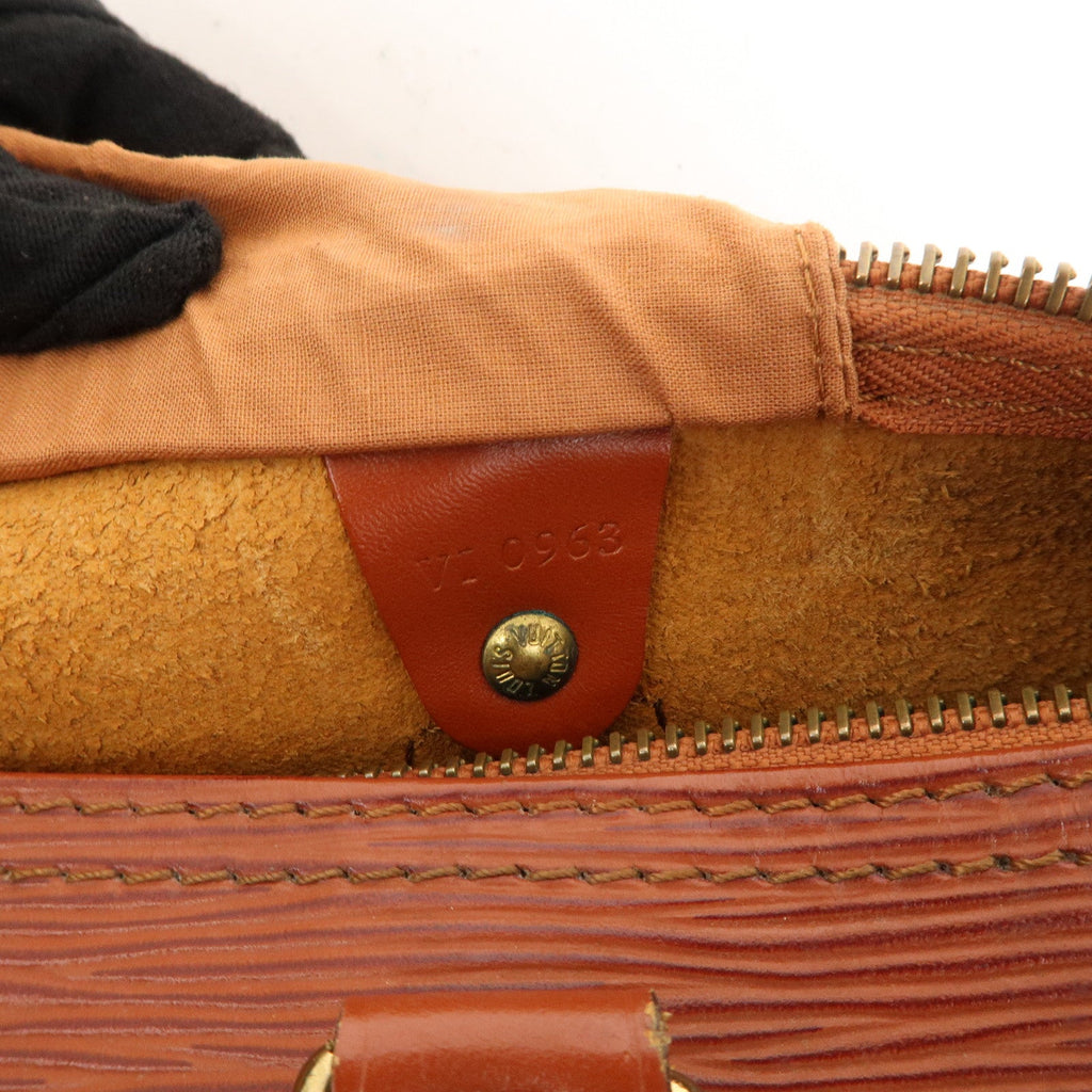Louis Vuitton Epi Speedy 30 Hand Boston Bag Kenya Brown M43003