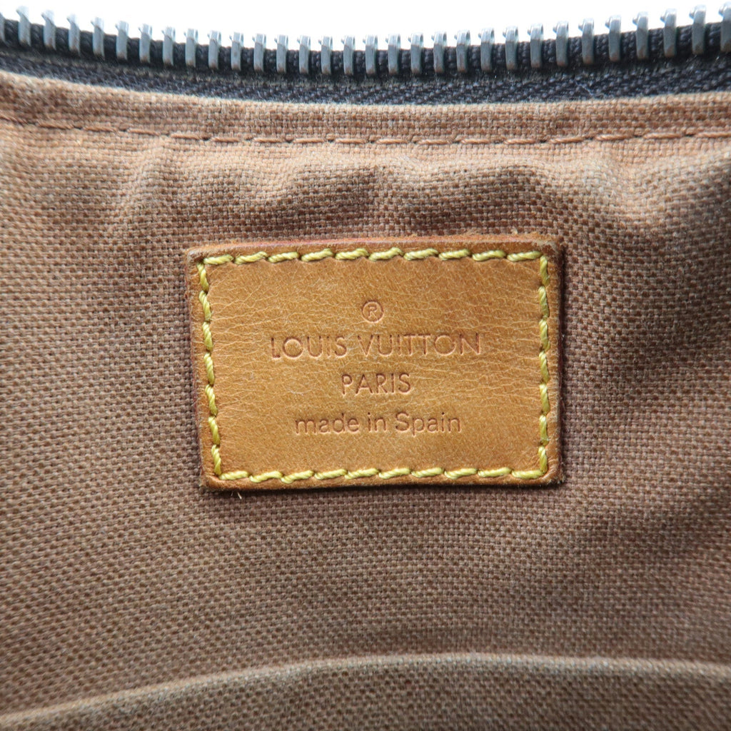 Louis Vuitton Monogram Tulum GM Shoulder Bag Brown M40075