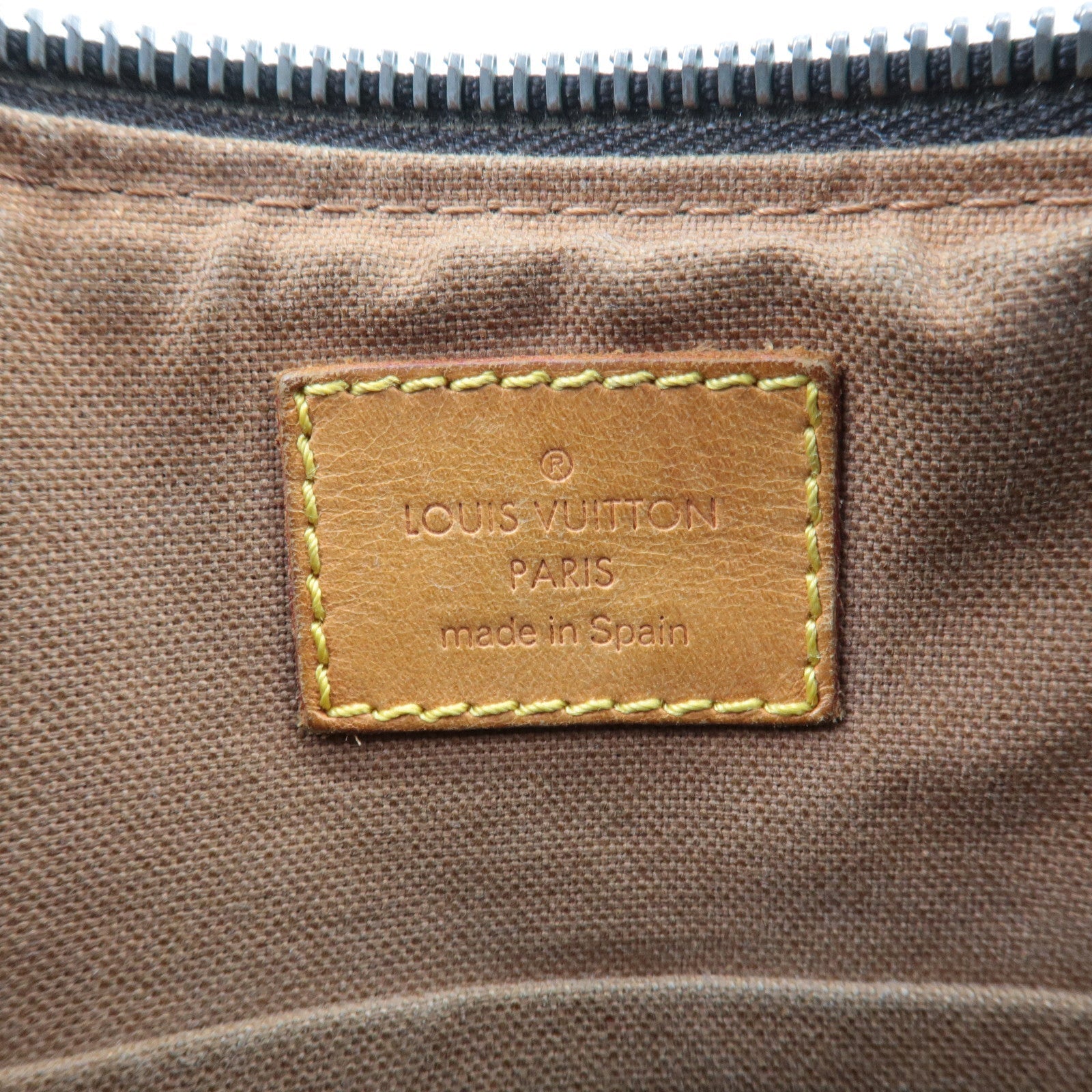 Louis Vuitton Monogram Tulum GM Shoulder Bag Brown M40075