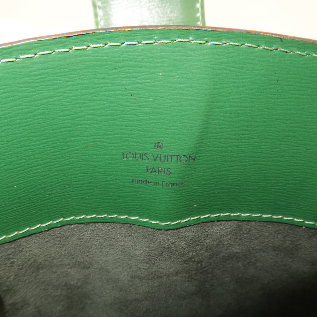 Louis Vuitton Epi Cluny Shoulder Bag Borneo Green M52254