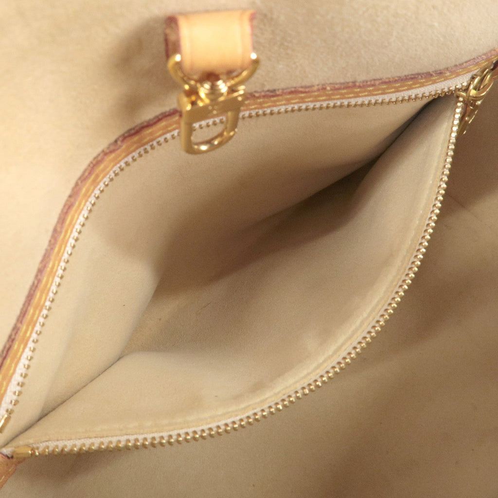 Louis Vuitton Damier Azur Hampstead PM Hand Bag Ivory N51207