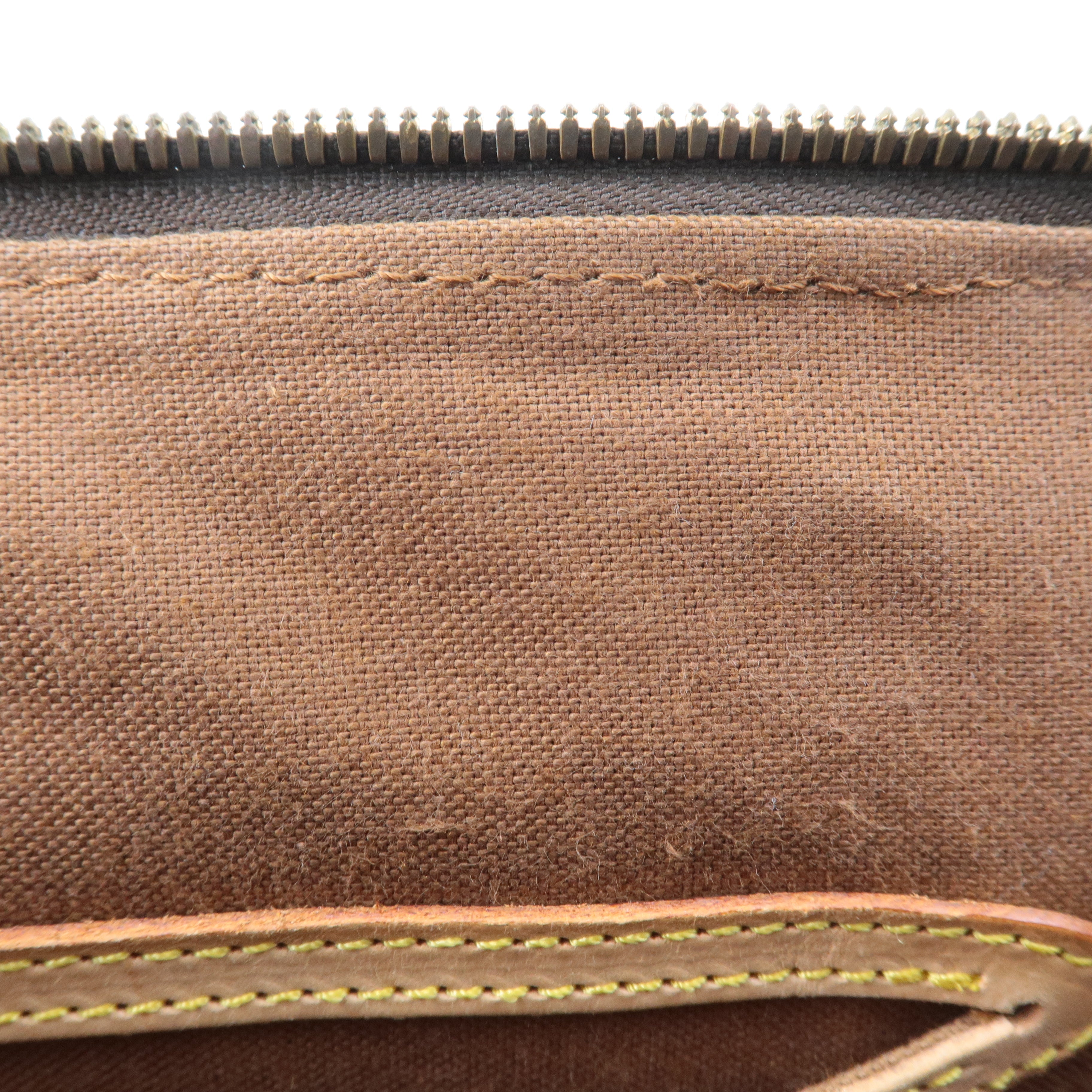 Louis Vuitton Monogram Alma Hand Bag Brown M51130