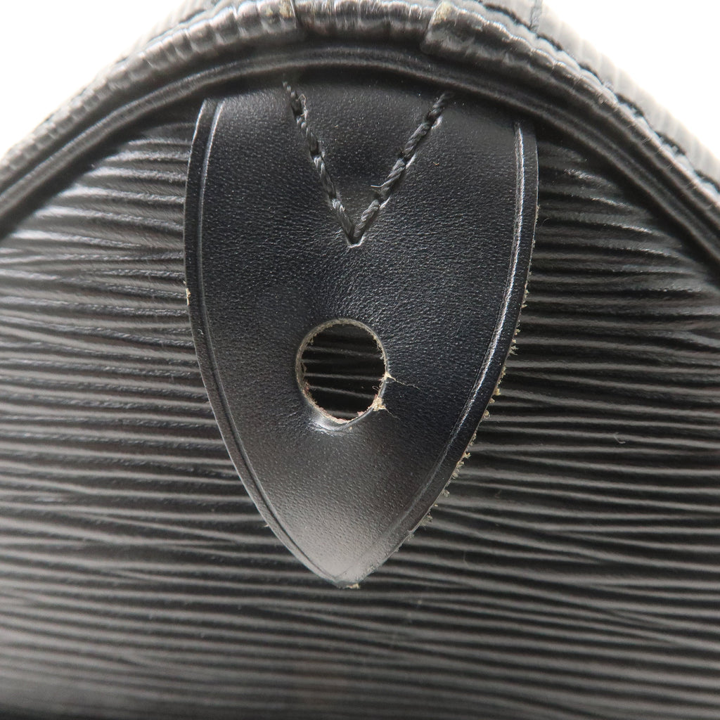 Louis Vuitton Epi Speedy 25 Boston Bag Hand Bag Noir Black M43012
