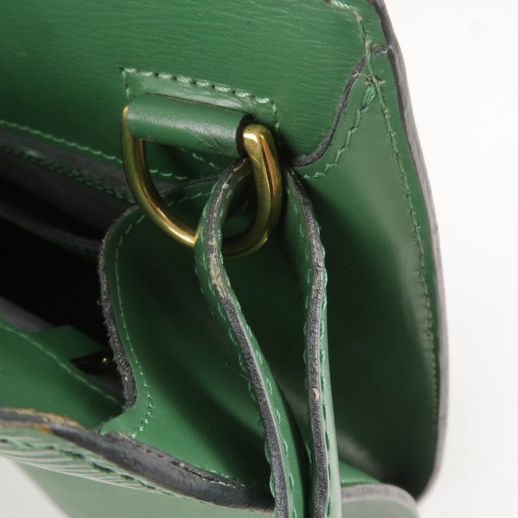 Louis Vuitton Epi Cluny Shoulder Bag Borneo Green M52254