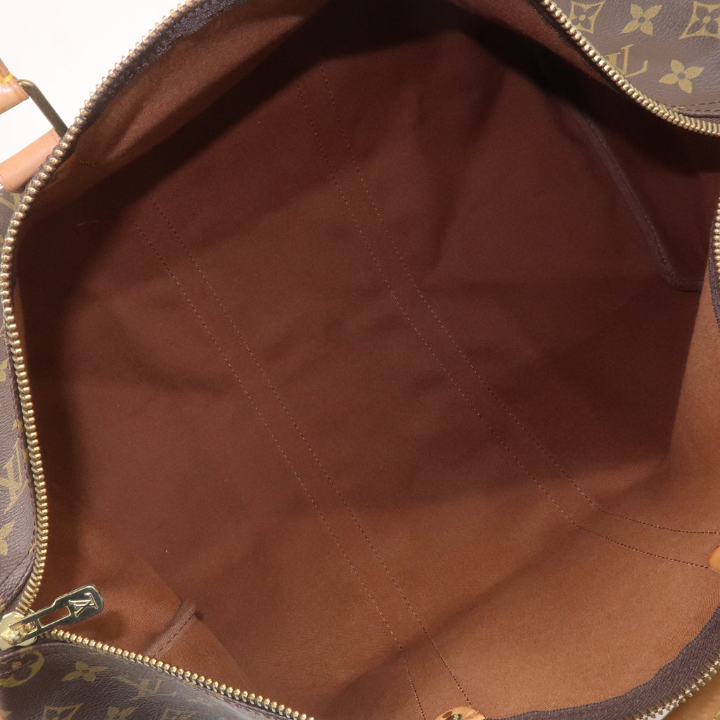 Louis Vuitton Monogram Keep All 50 Boston Bag Brown M41426