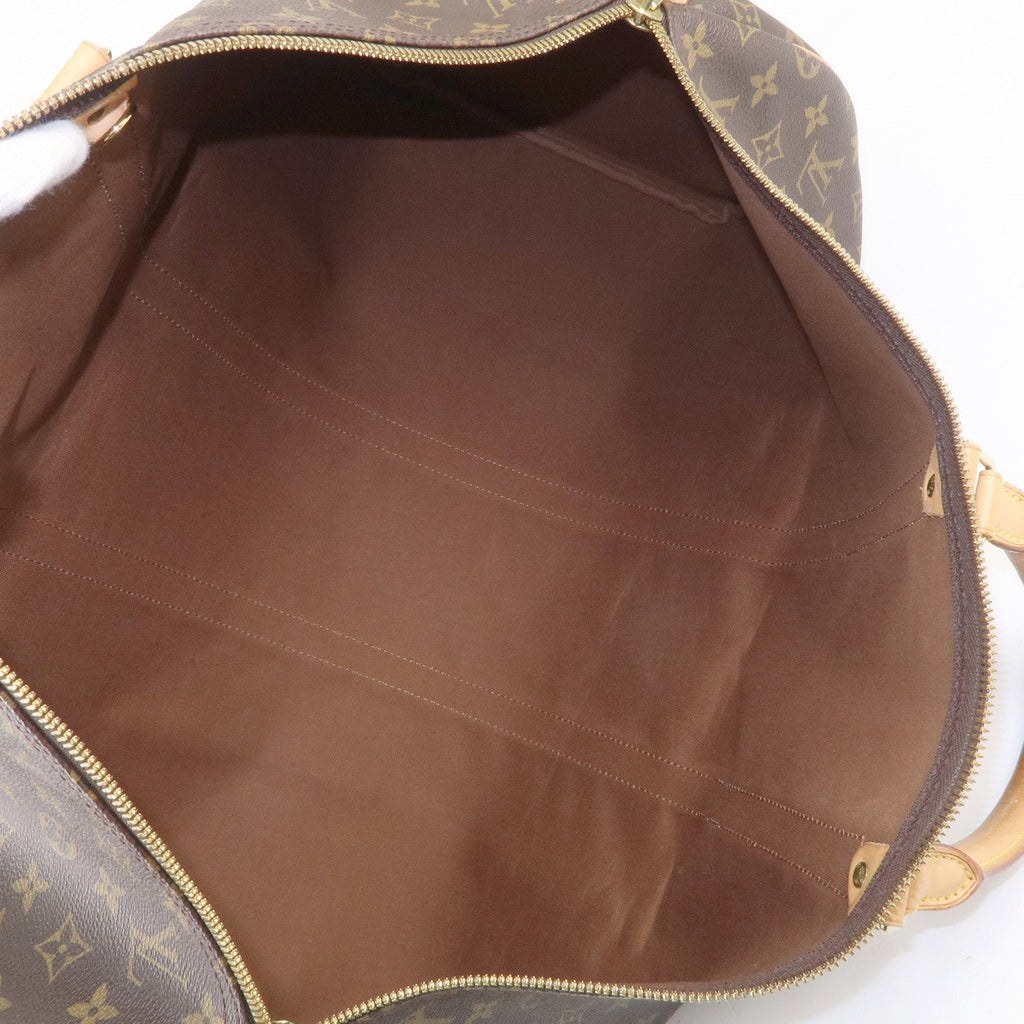 Louis Vuitton Monogram Keep All 55 Boston Bag Brown M41424