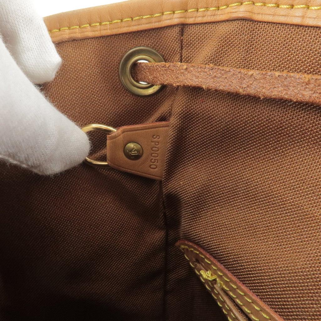 Louis Vuitton Monogram Montsouris MM Back Pack Bag M51136