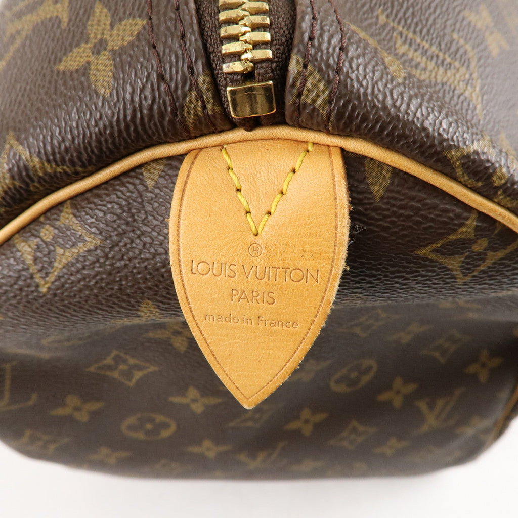 Louis Vuitton Monogram Keep All 55 Boston Bag Brown M41424