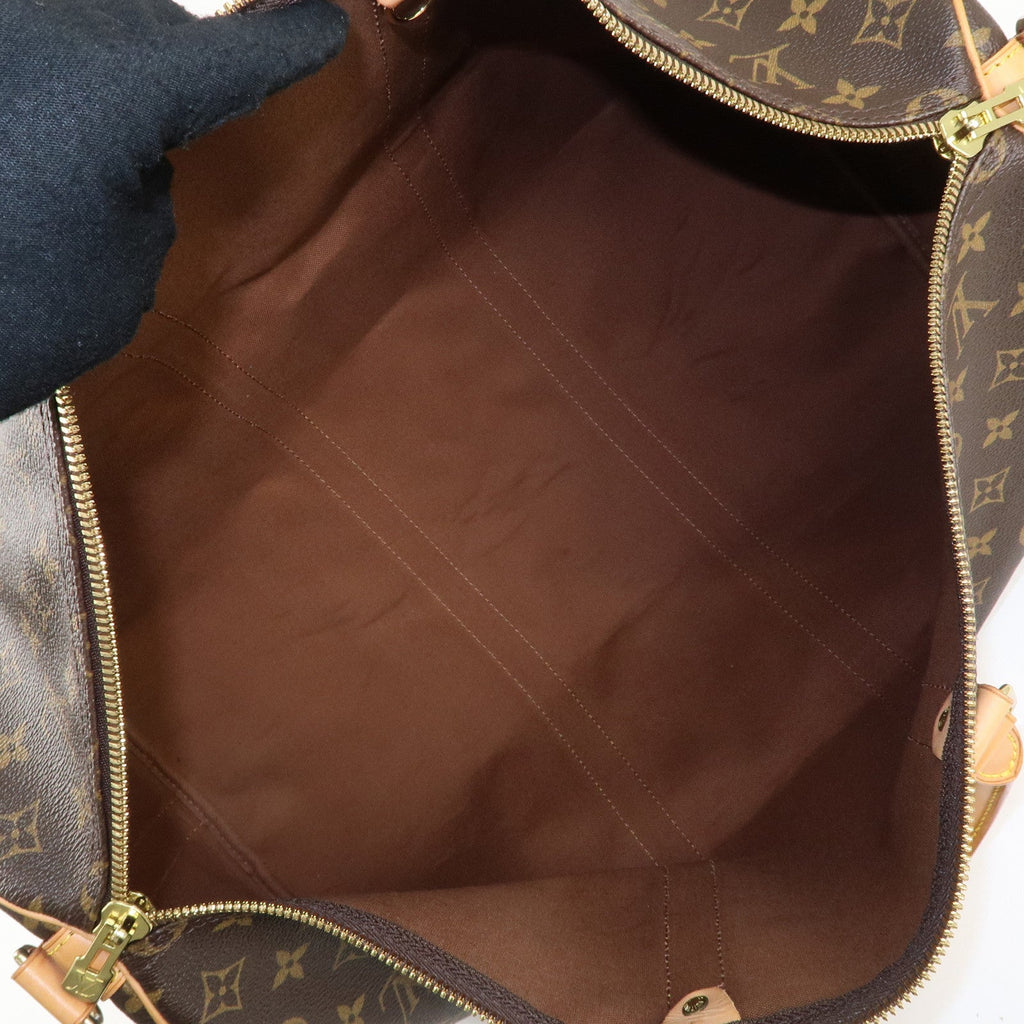 Louis Vuitton Monogram Keep All Bandouliere 50 Boston Bag M41416