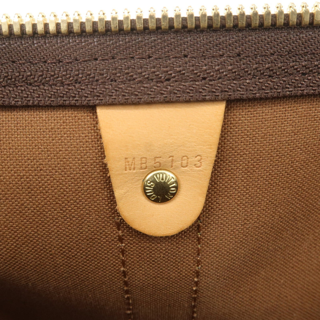 Louis Vuitton Monogram Keep All Bandouliere 55 Boston Bag M41414