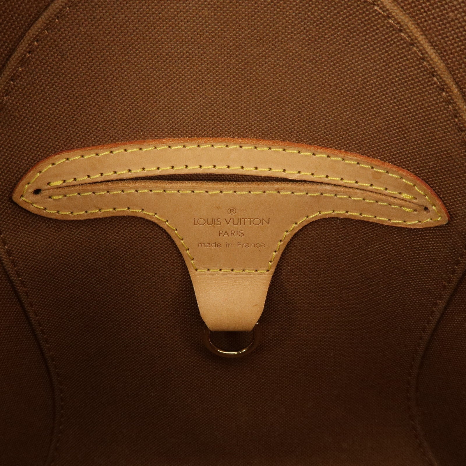 Louis Vuitton Monogram Ellipse PM Hand Bag Brown M51127