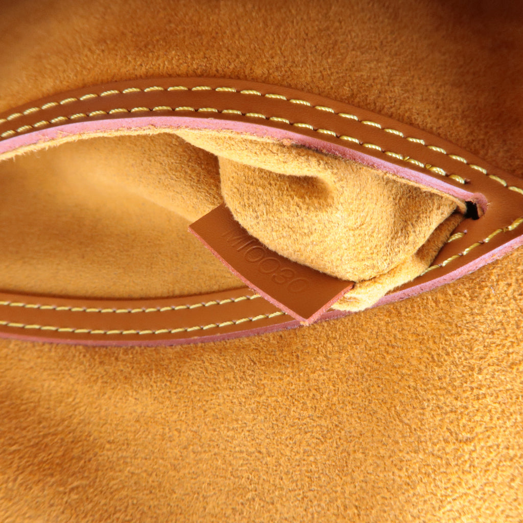 Louis Vuitton Epi Alma Leather Hand Bag Zipangu Gold M52148