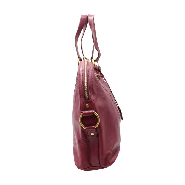 SAINT LAURENT Purple Muse Bag