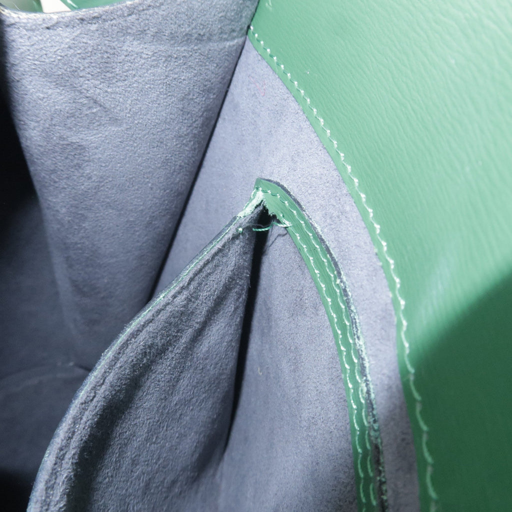 Louis Vuitton Epi Cluny Shoulder Bag Borneo Green M52254