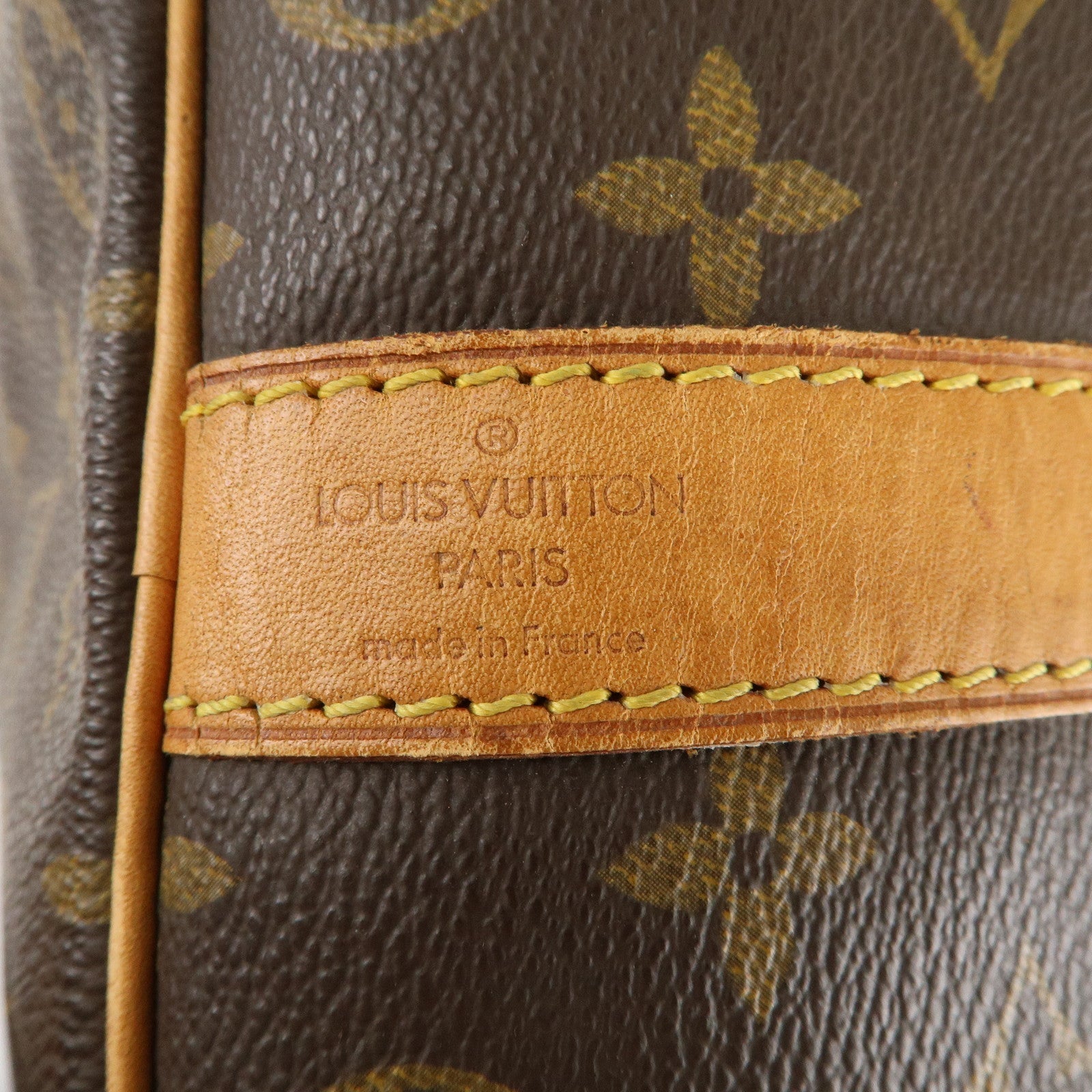 Louis Vuitton Monogram Keep All Bandouliere 50 Boston Bag M41416