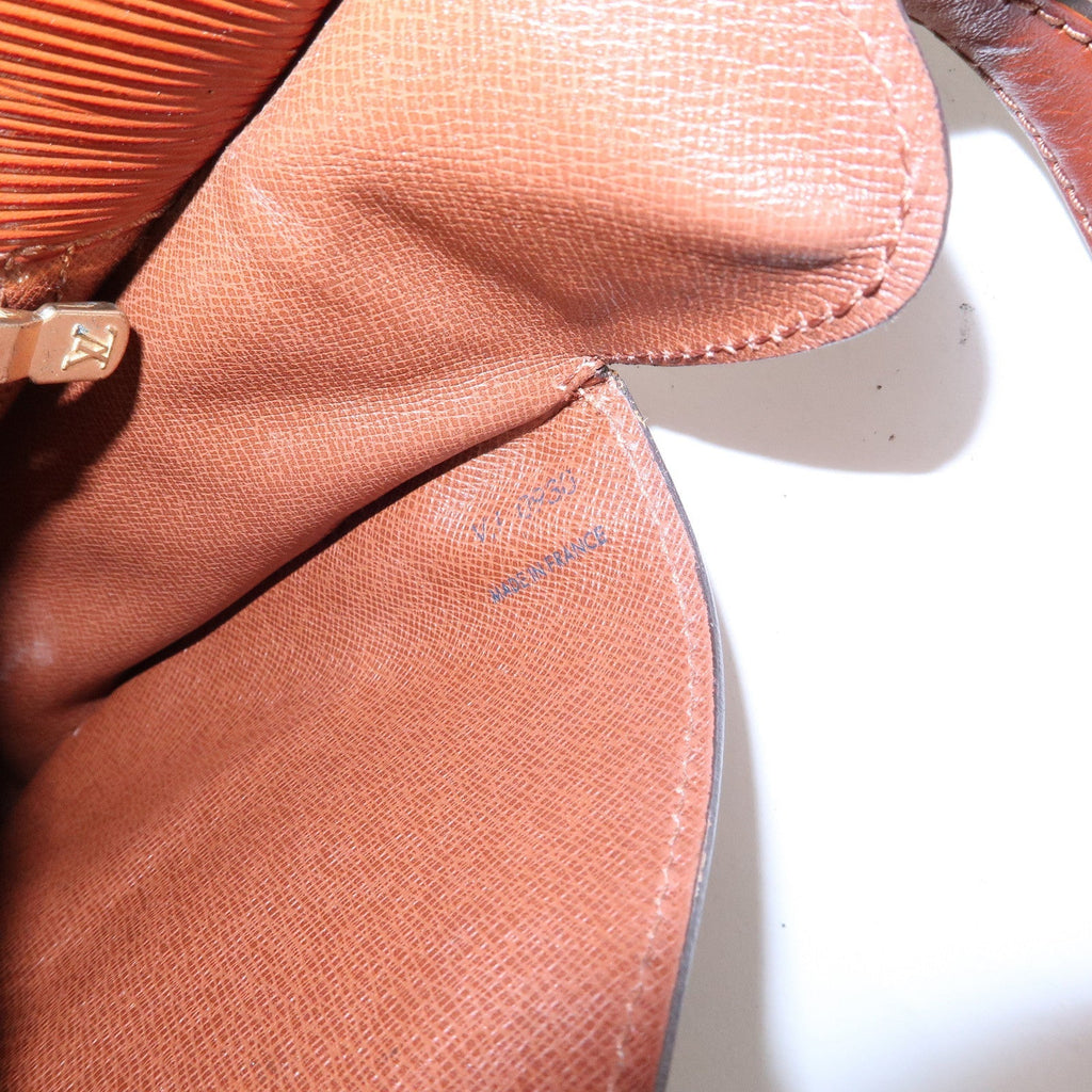Louis Vuitton Epi Saint Cloud Shoulder Bag Kenya Brown M52193
