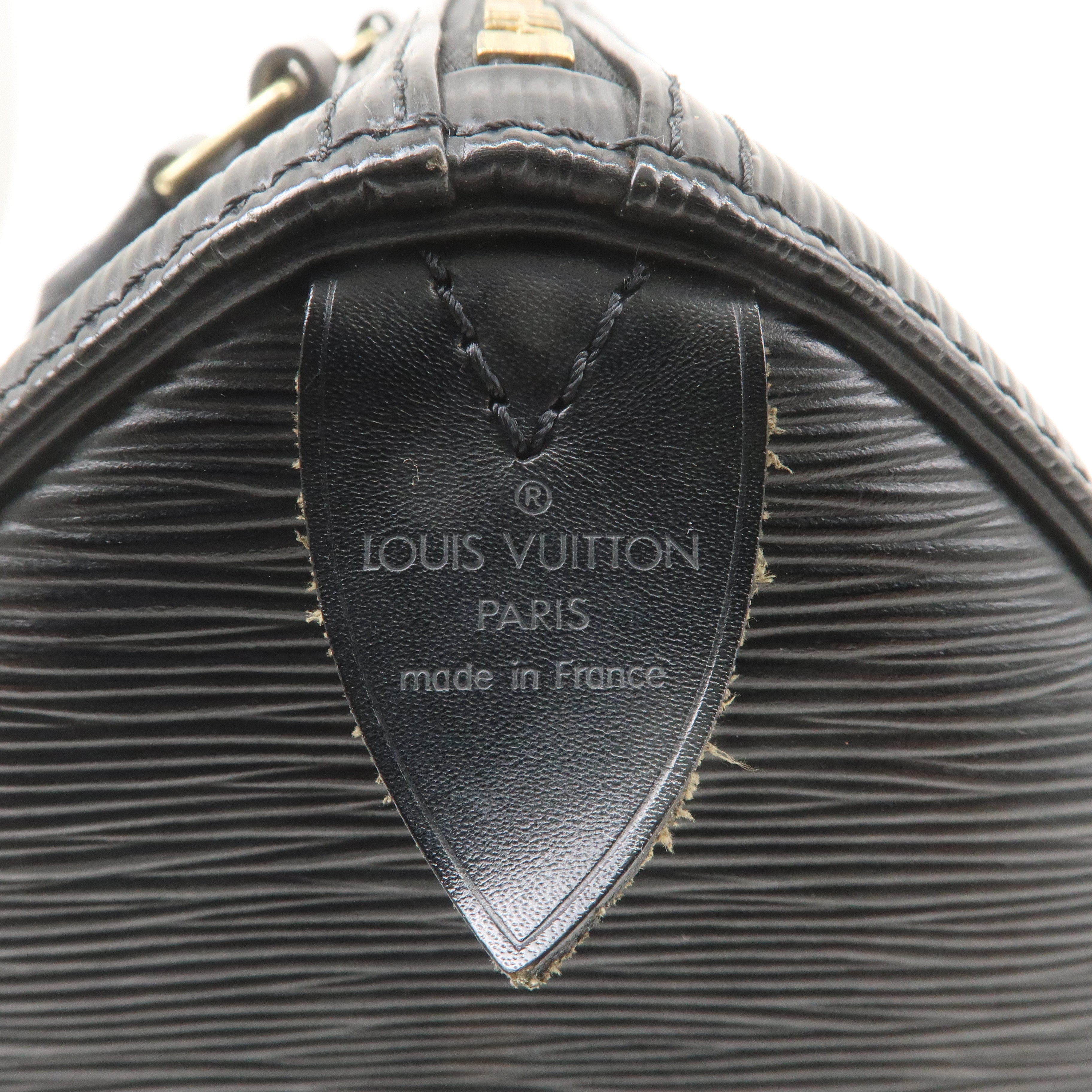 Louis Vuitton Epi Speedy 25 Boston Bag Hand Bag Noir Black M43012