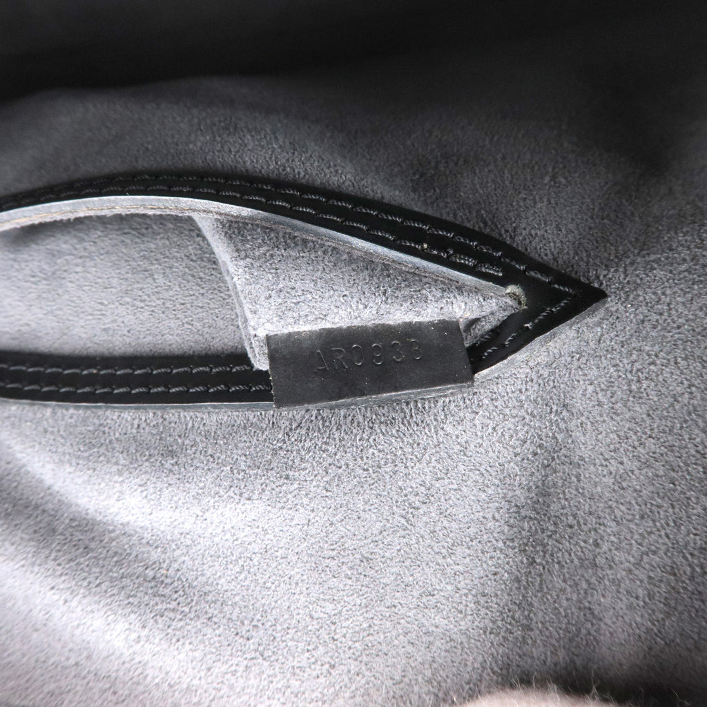 Louis Vuitton Epi Alma Hand Bag Noir Black M52142