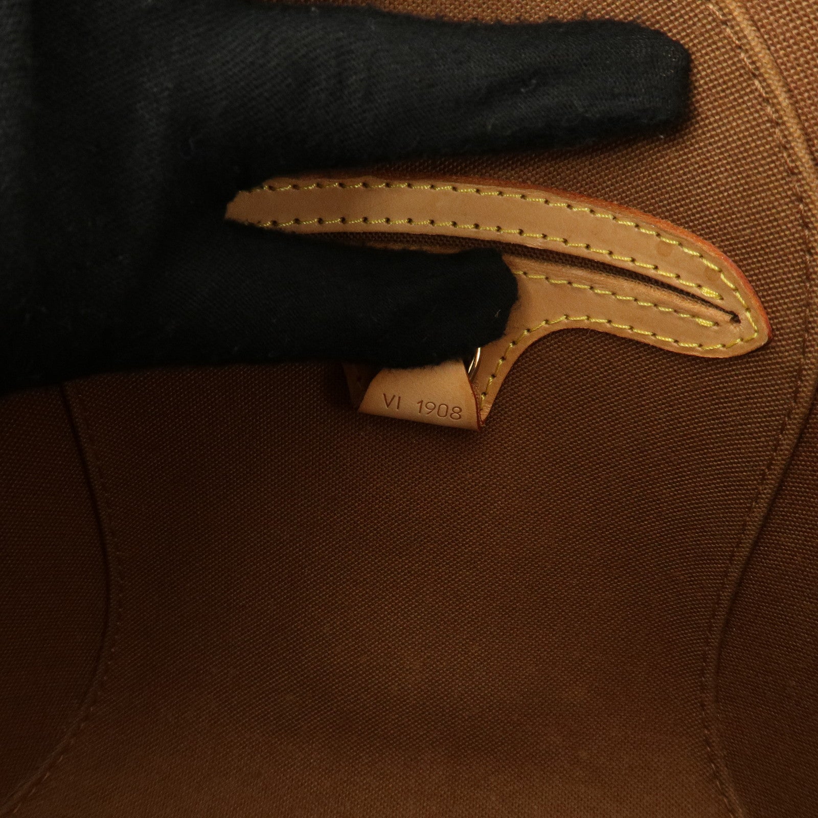 Louis Vuitton Monogram Ellipse PM Hand Bag Brown M51127