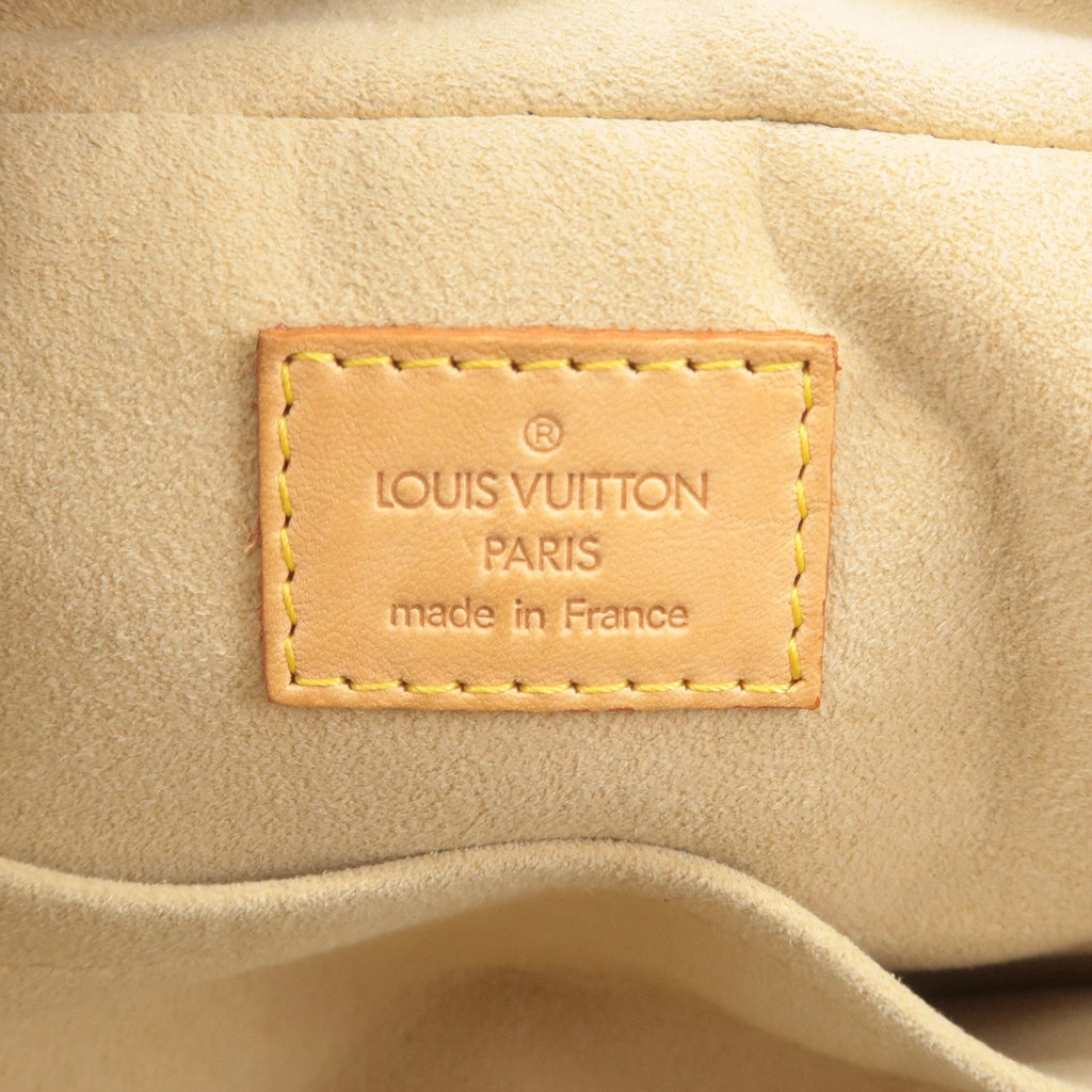 Louis Vuitton Monogram Manhattan PM Hand Bag Brown M40026