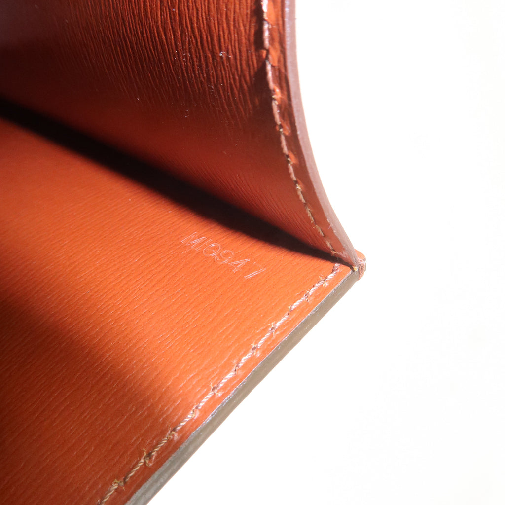 Louis Vuitton Epi Malselv Hand Bag Kenya Brown M52373