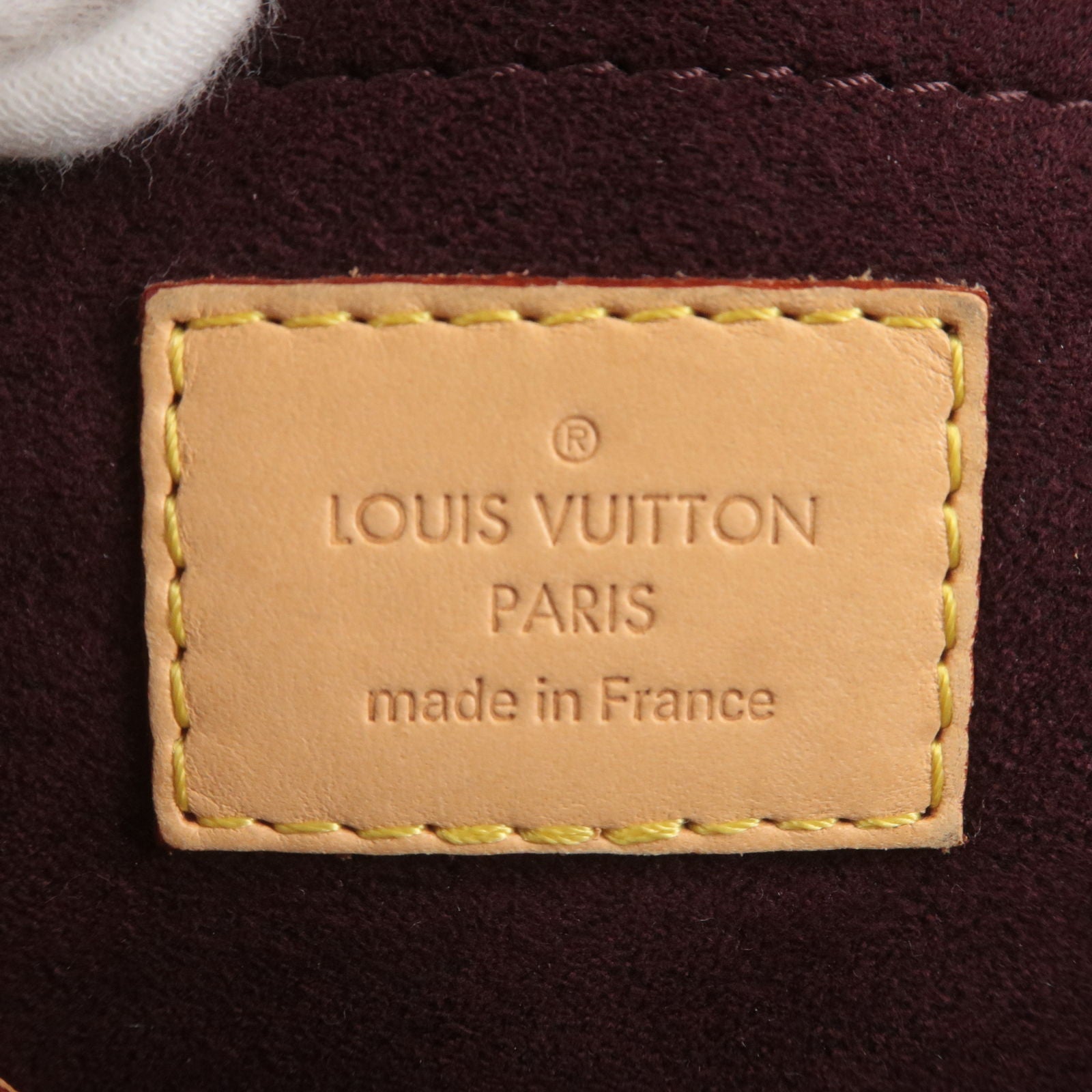 Louis Vuitton Monogram Montaigne MM 2Way Hand Bag M41056