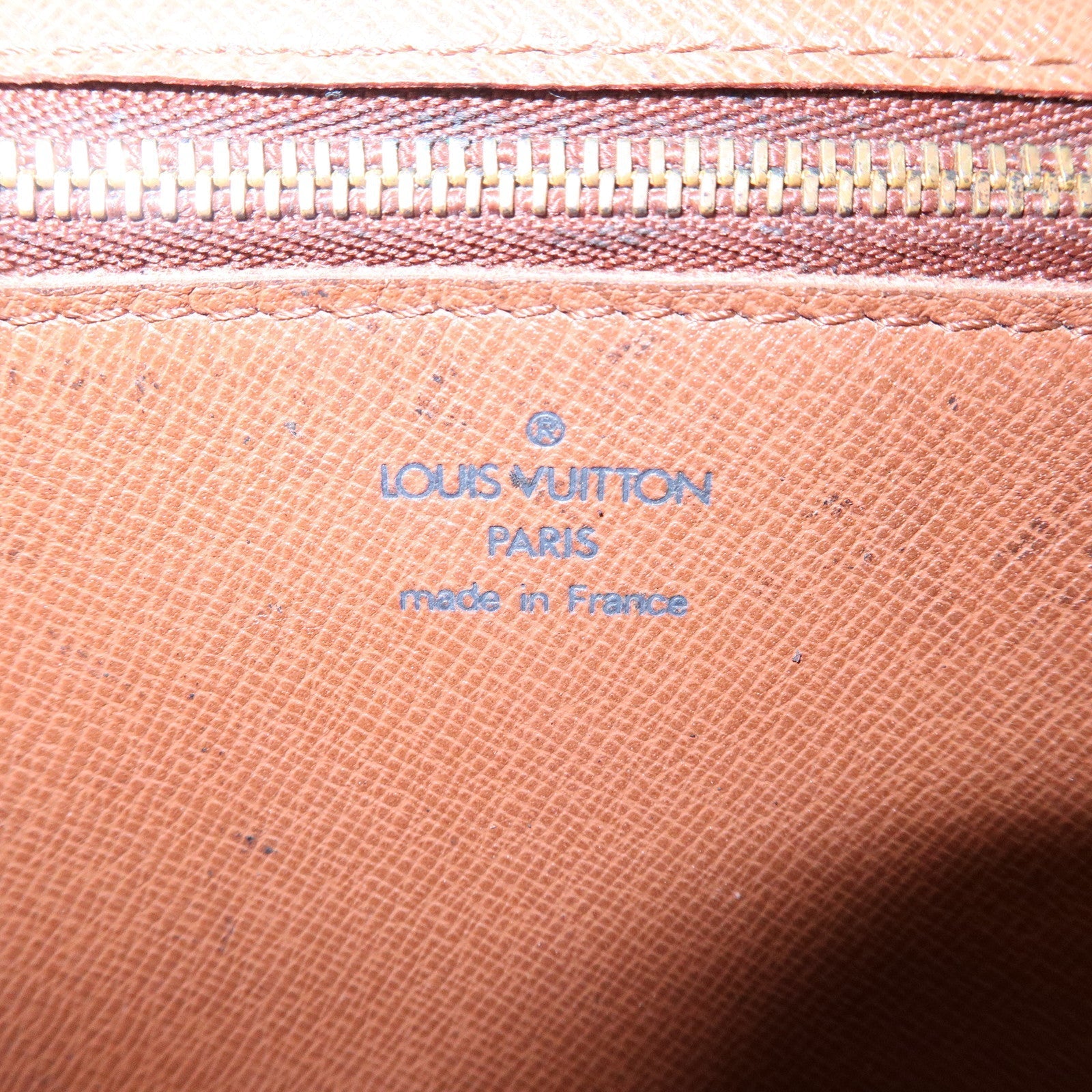 Louis Vuitton Monogram Porte Envelope Clutch Bag Brown M51801