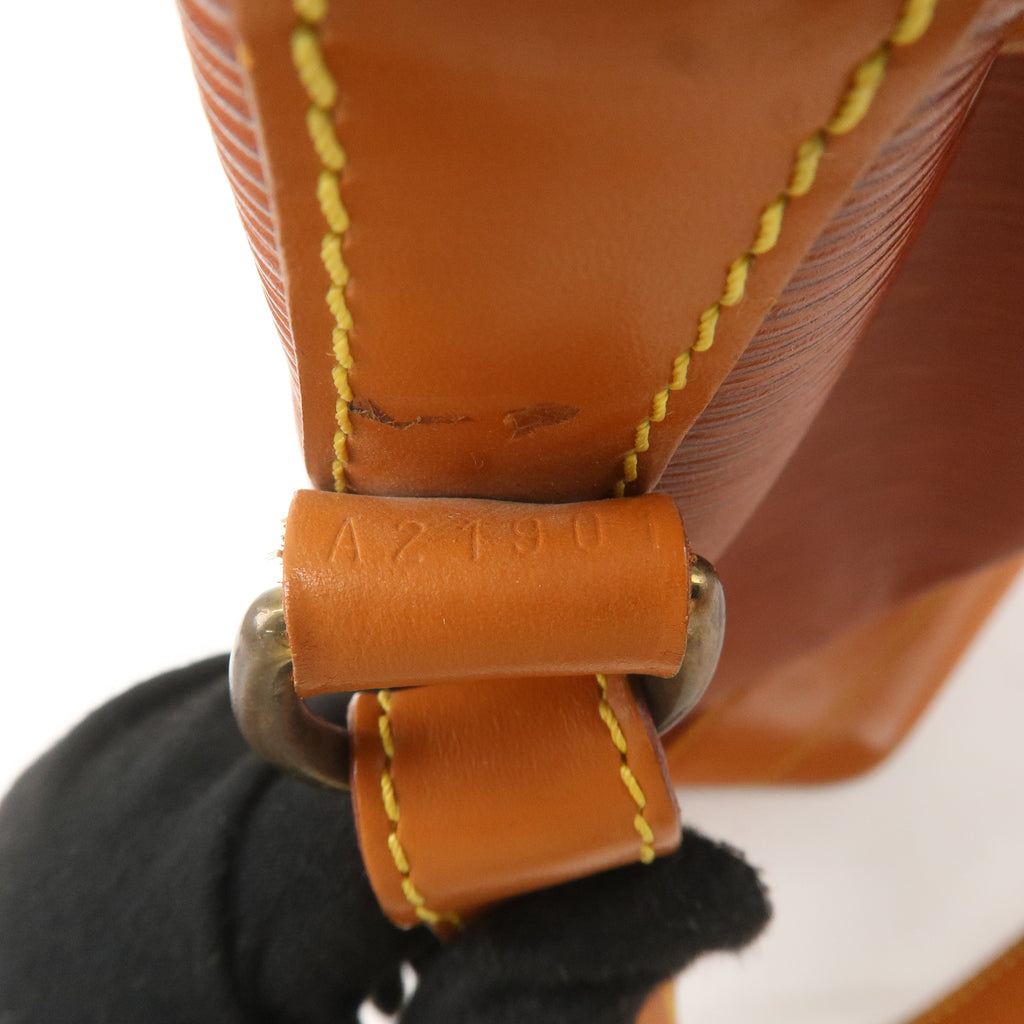Louis Vuitton Epi Noe Bi-Color Shoulder Bag Kenya Brown M44028