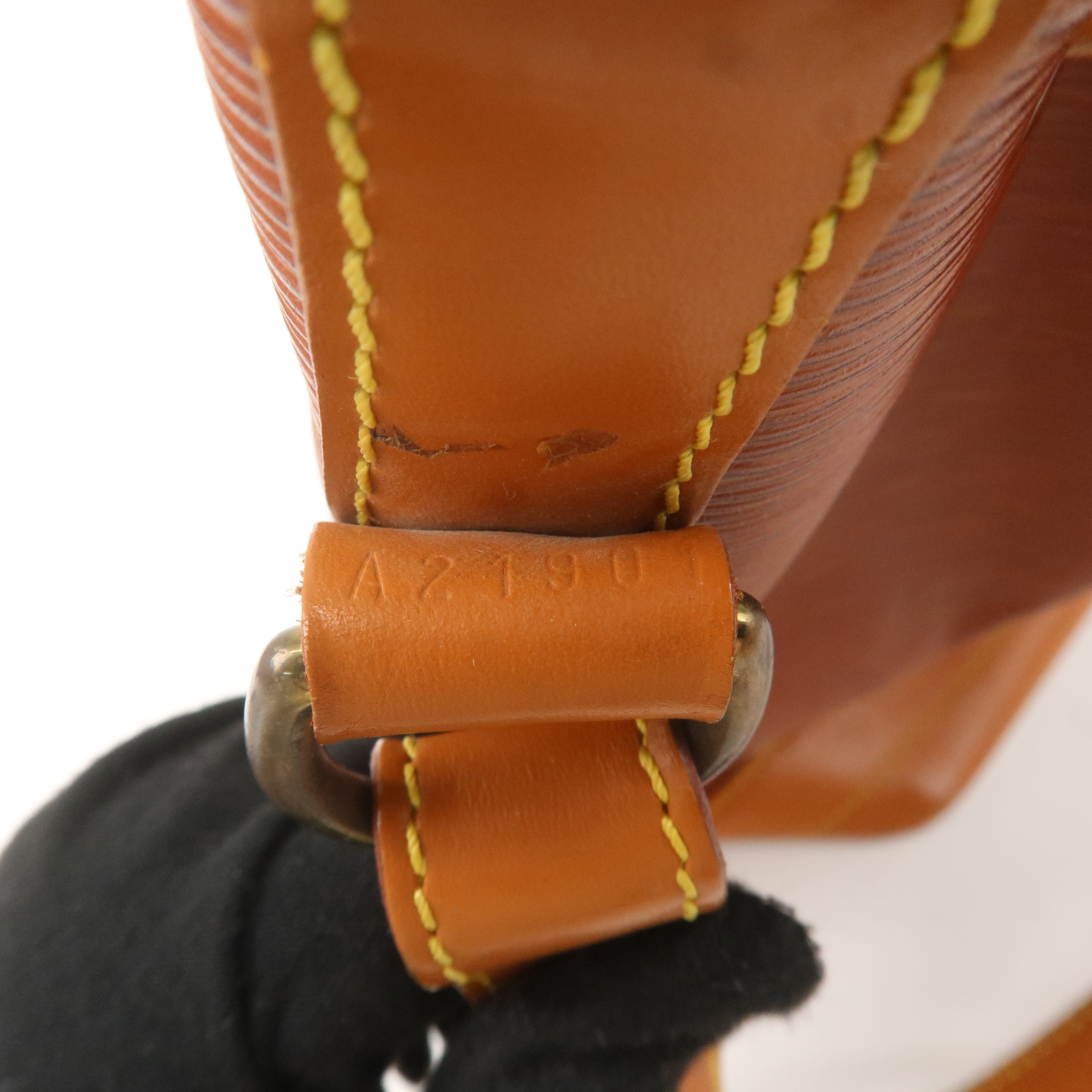 Louis Vuitton Epi Noe Bi-Color Shoulder Bag Kenya Brown M44028
