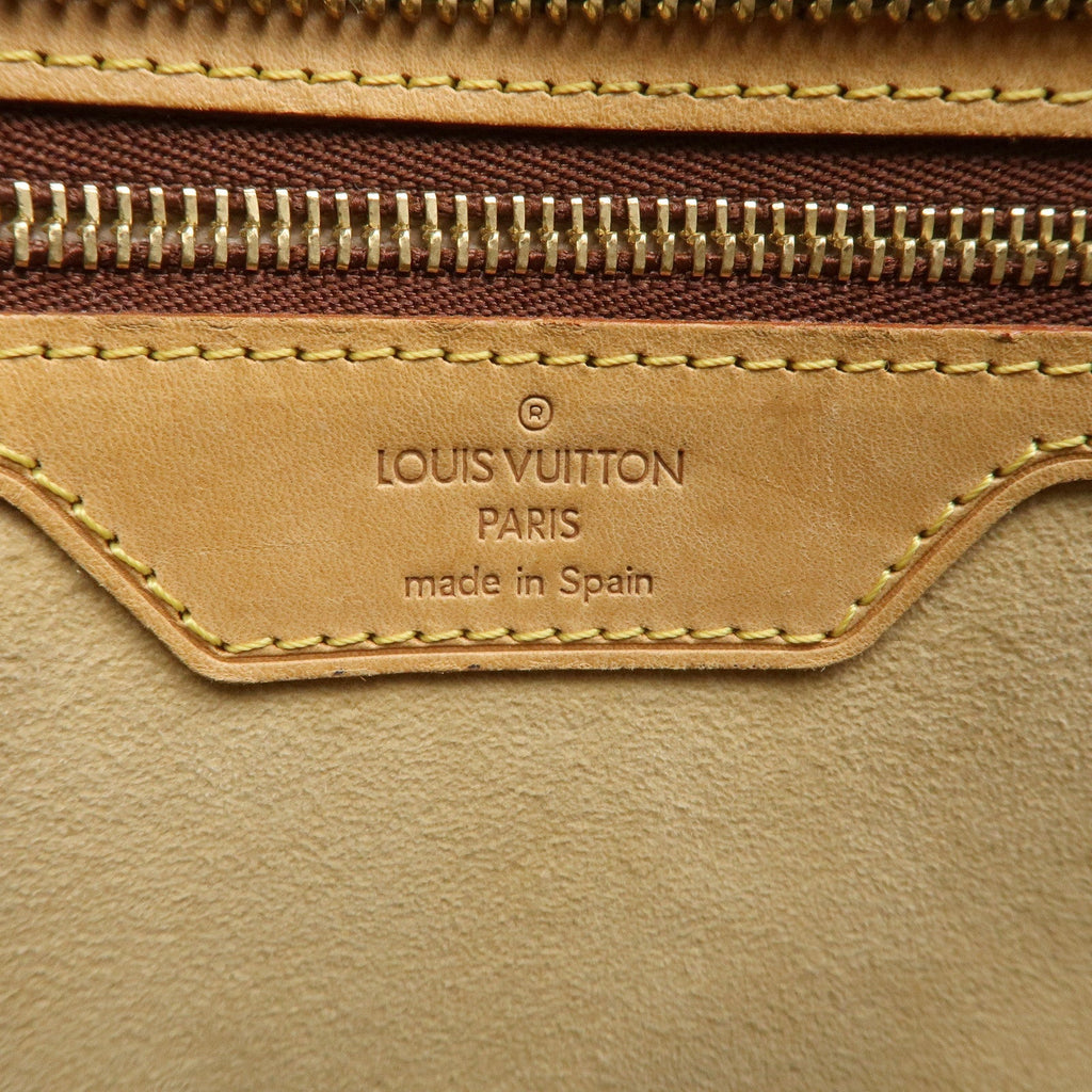 Louis Vuitton Monogram Luco Tote Bag Hand Bag Brown M51155