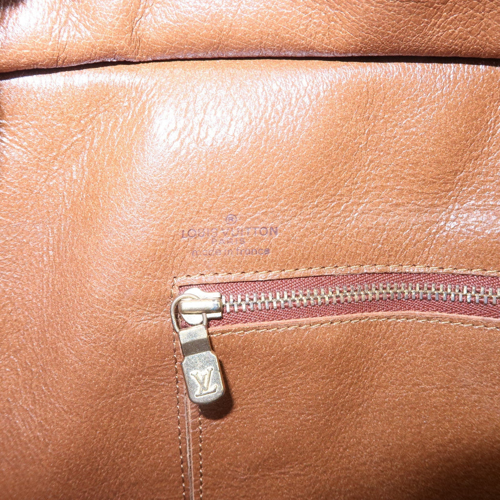 Louis Vuitton Monogram Weekend PM Hand Bag Brown M42425