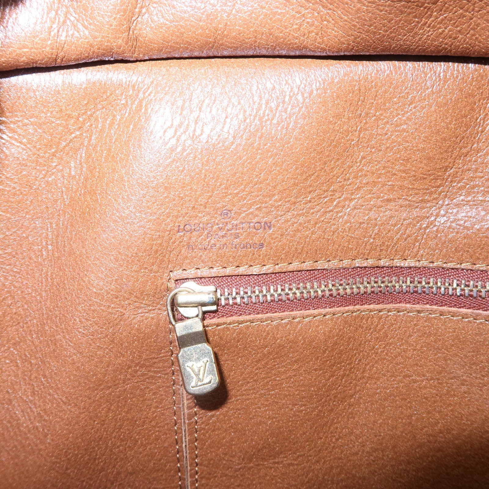 Louis Vuitton Monogram Weekend PM Hand Bag Brown M42425