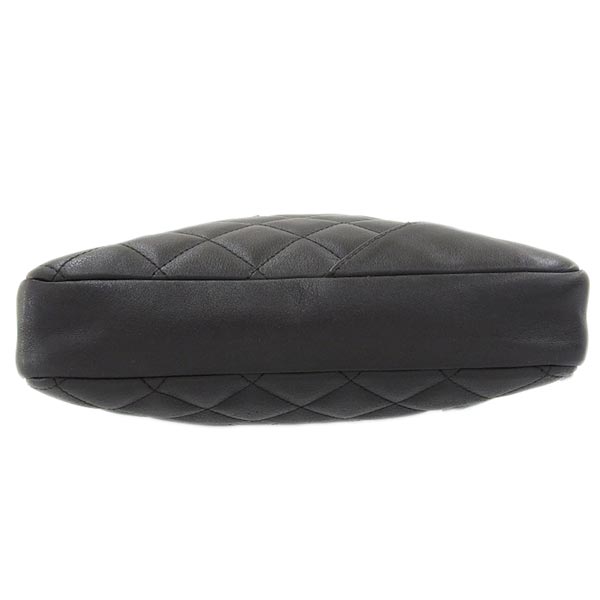 CHANEL Around 2005 Made Cambon Shoulder Bag Black