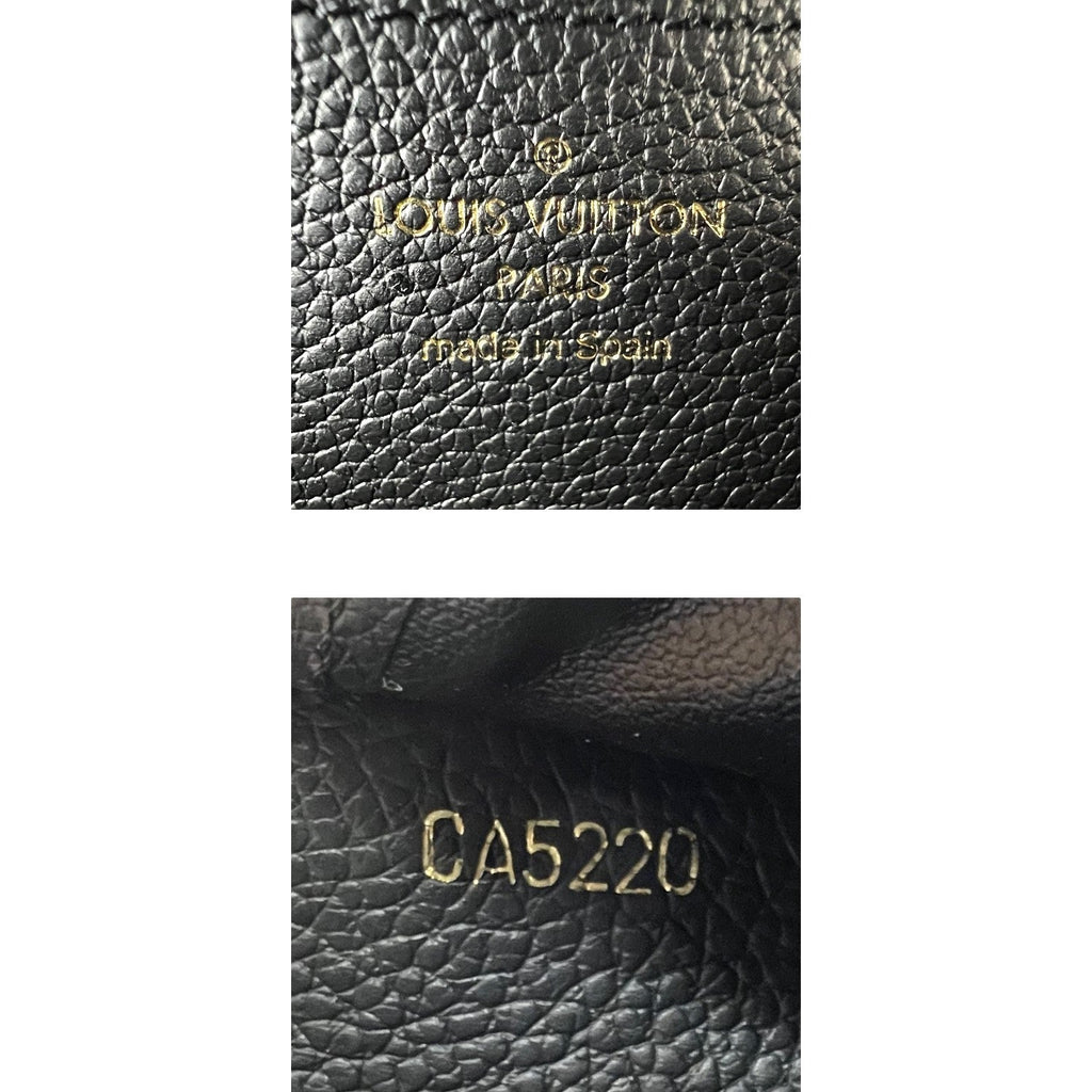 Louis Vuitton Monogram Empreinte Leather Zippy Wallet