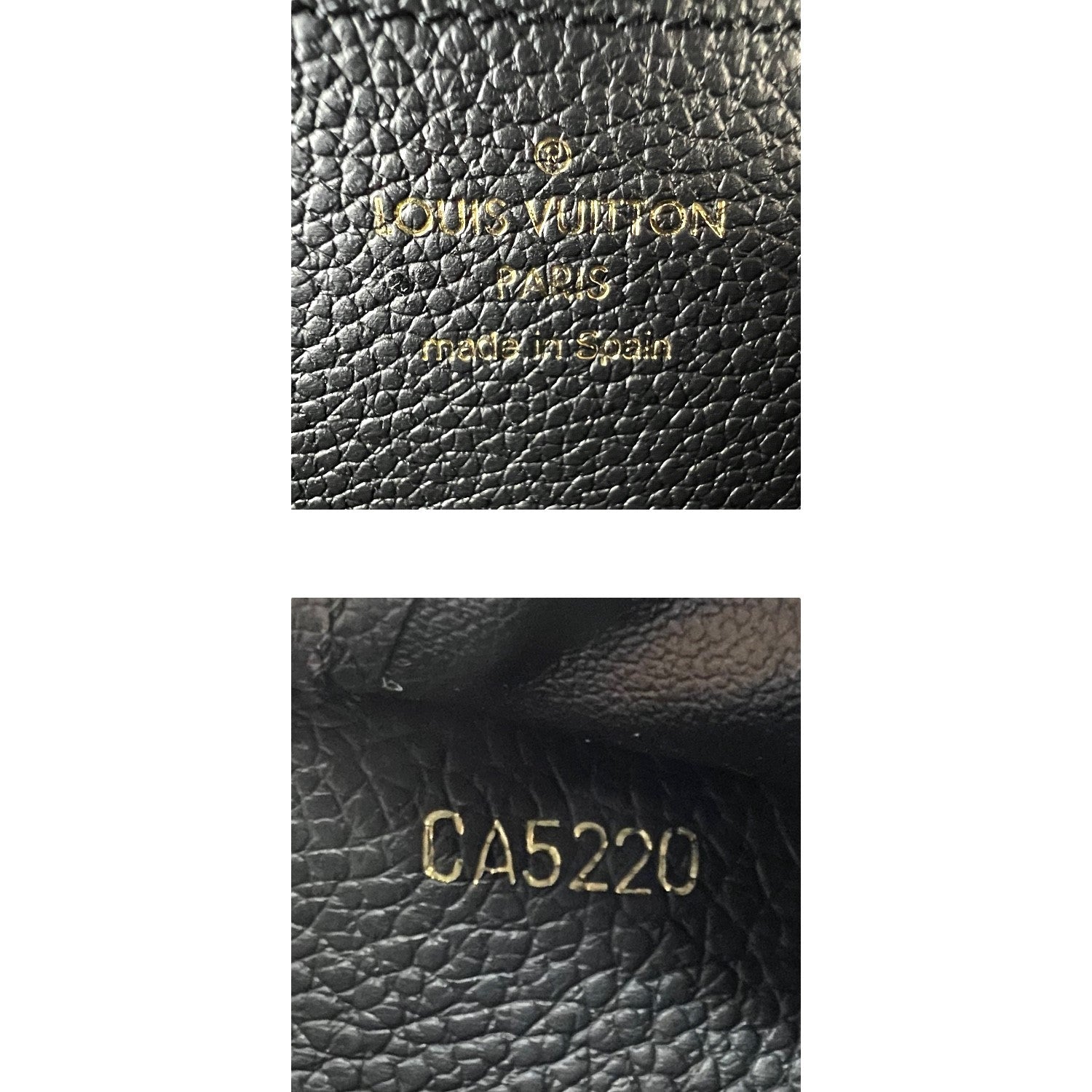 Louis Vuitton Monogram Empreinte Leather Zippy Wallet